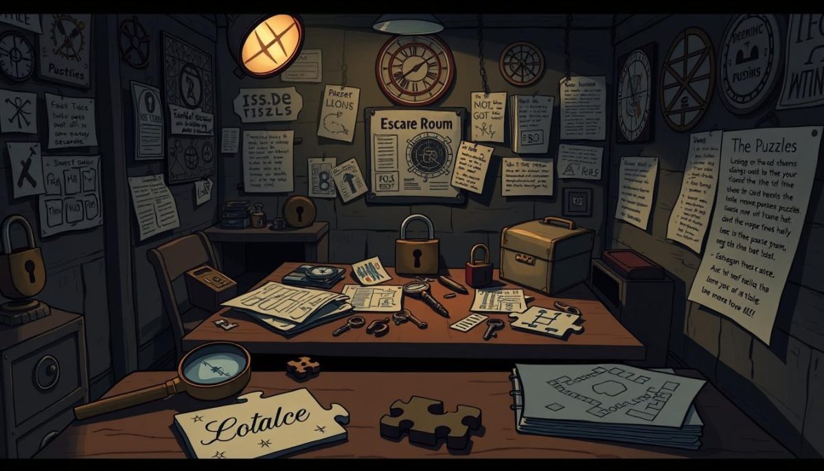 Analyzing escape room clues