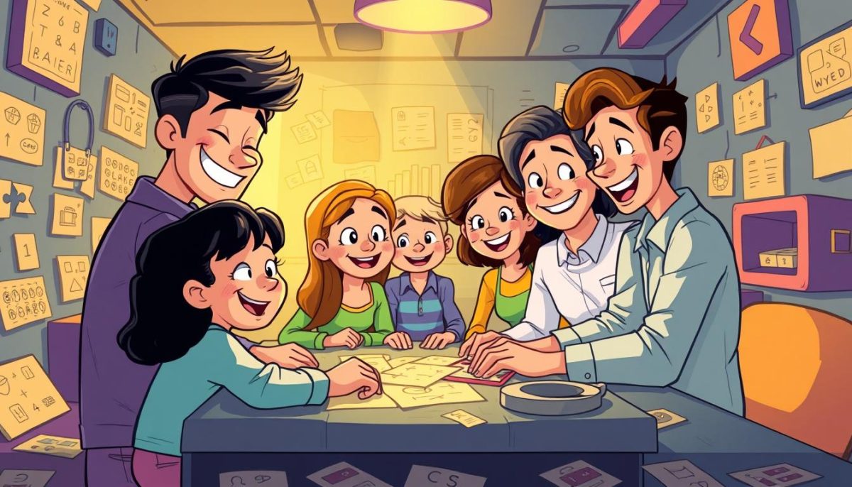 family connections in escape rooms